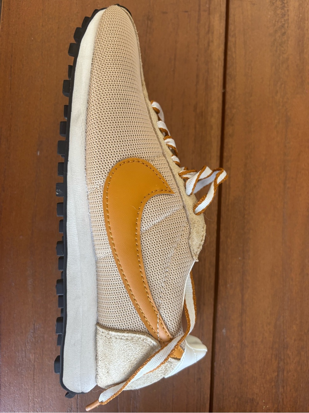 Women’s Beige and Mustard Casual Runner Shoe